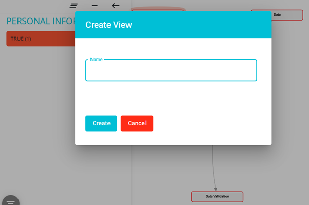Showing Create View