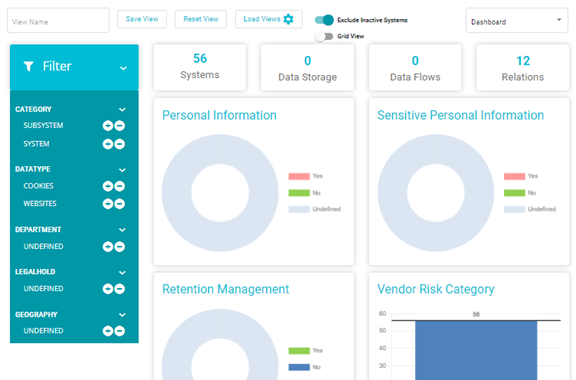 Screenshot showing DataMaps homepage